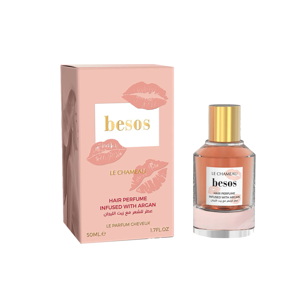 Besos Perfume para el Cabello con Argán de Le Chameau – perfume para el cabello